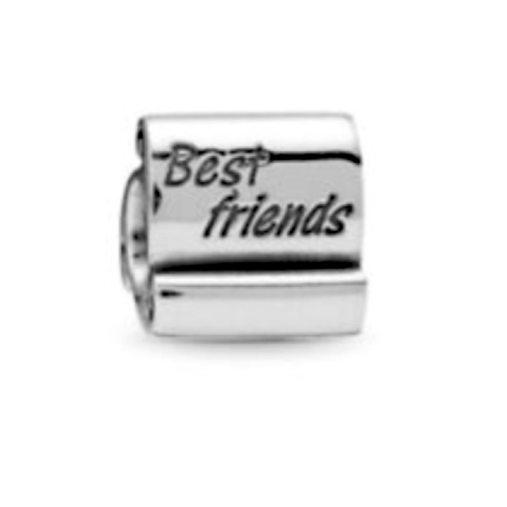 Pandora Best Friends Charm Long Retired Authentic